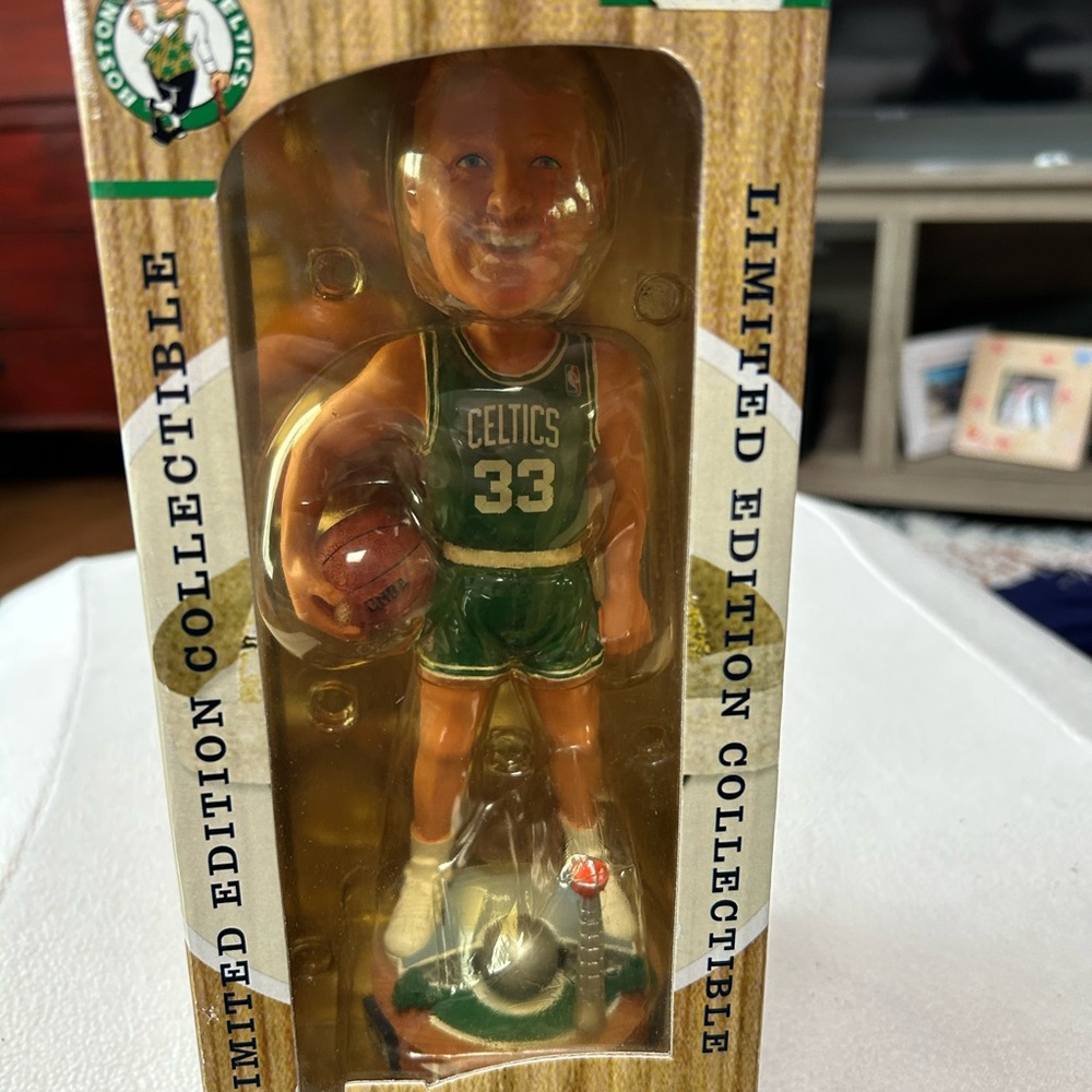 Boston Celtics Limited Edition Collectible Bobblehead Larry Bird